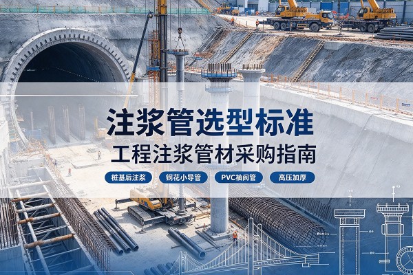 昭化注浆管选型标准